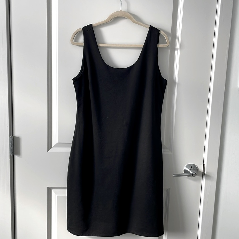 NWT. Buckley K black tank-dress, size 14